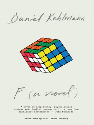 cover image of F (A Novel)